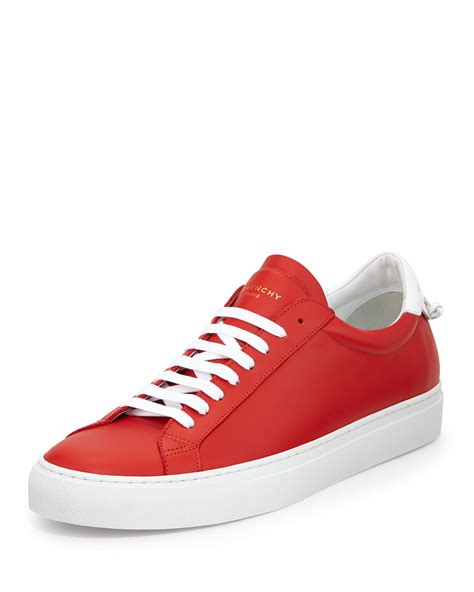 givenchy red suede shoes mens